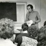 In the Workers Revolutionary Party school for 'Vanessa Talks with Farouk...' Photo Credit Sean Hudson